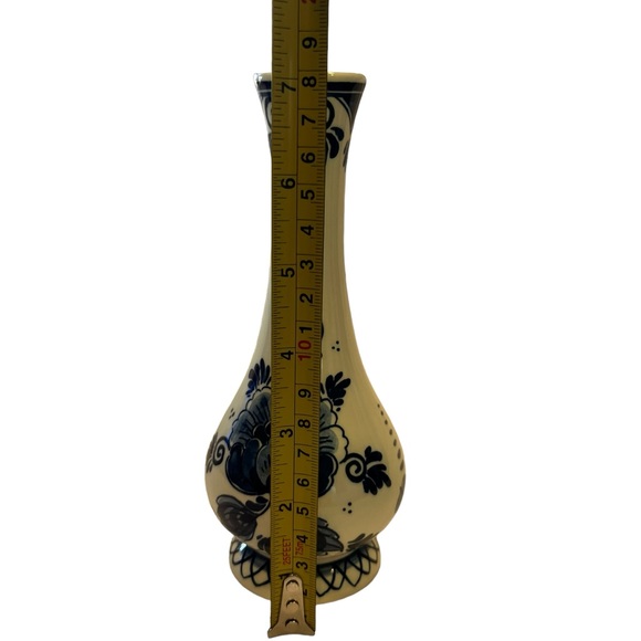 Bud Vase Royal Goedewaagen “Blue Delft” Handworked Holland - Picture 7 of 8